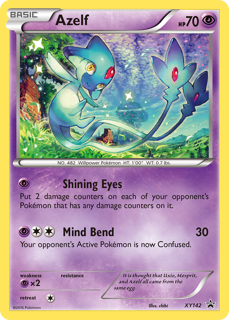 Azelf (XY142) [XY: Black Star Promos] | Chromatic Games