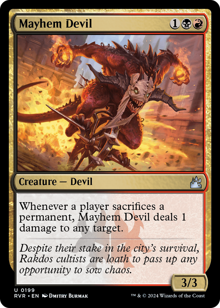 Mayhem Devil [Ravnica Remastered] | Chromatic Games