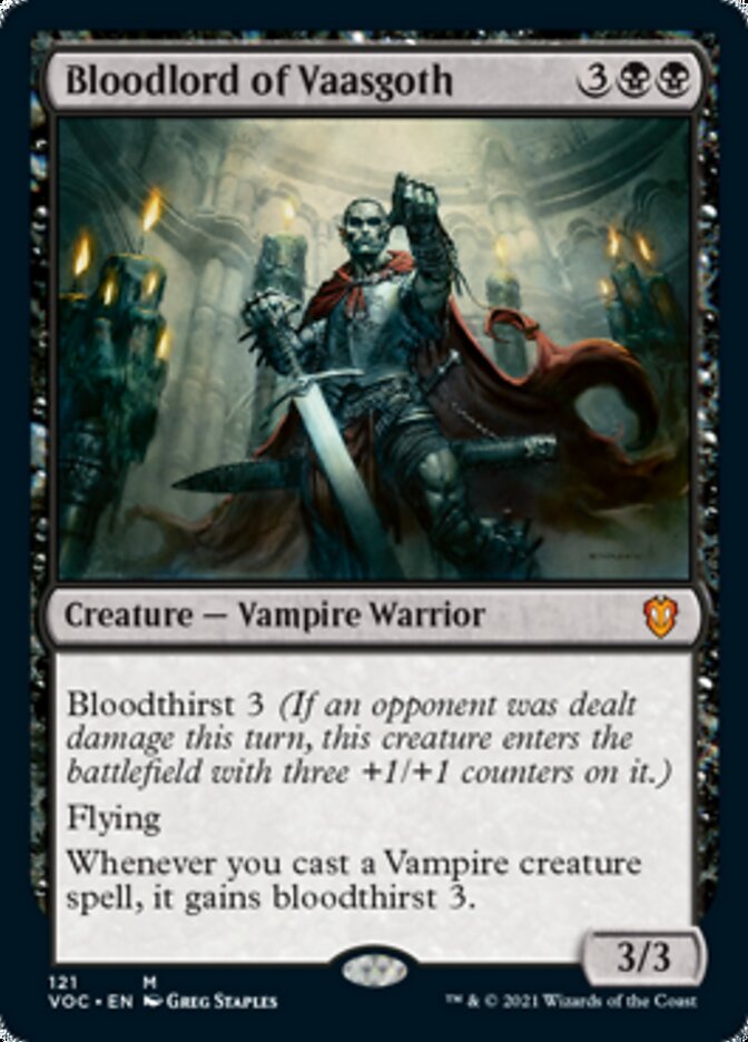 Bloodlord of Vaasgoth [Innistrad: Crimson Vow Commander] | Chromatic Games