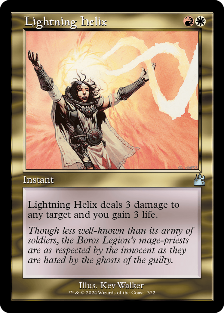 Lightning Helix (Retro Frame) [Ravnica Remastered] | Chromatic Games