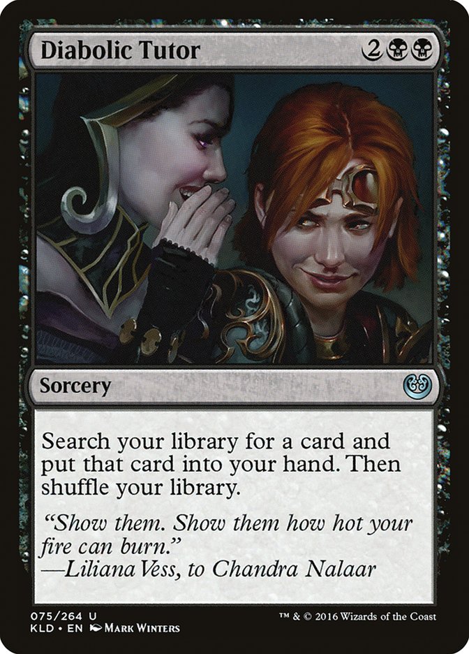 Diabolic Tutor [Kaladesh] | Chromatic Games