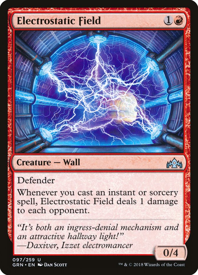 Electrostatic Field [Guilds of Ravnica] | Chromatic Games