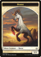 Adorned Pouncer // Horse Double-Sided Token [Hour of Devastation Tokens] | Chromatic Games