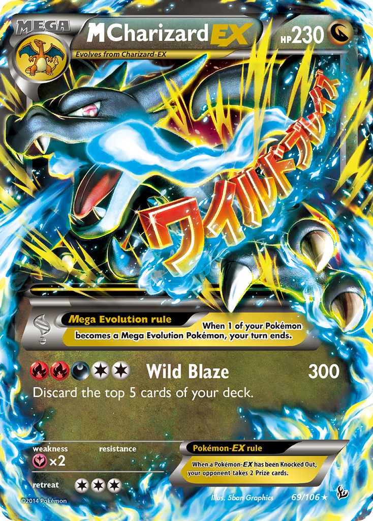 M Charizard EX [Flashfire] | Chromatic Games