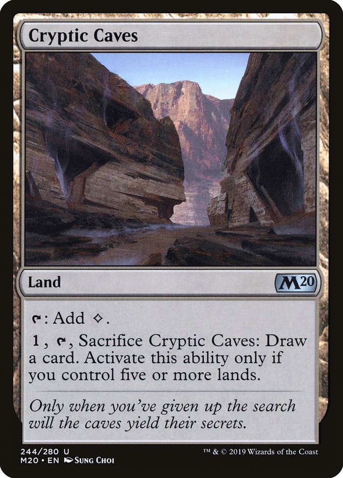 Cryptic Caves [Core Set 2020] | Chromatic Games