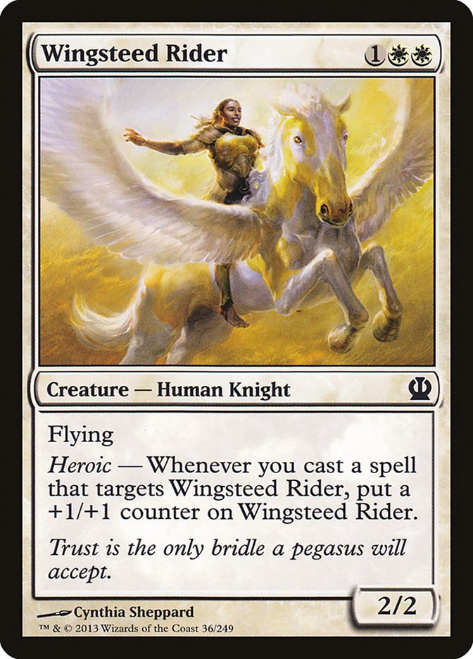 Wingsteed Rider [Theros] | Chromatic Games