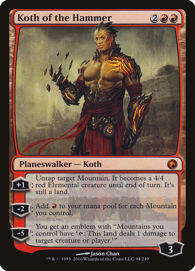 Koth of the Hammer [Scars of Mirrodin] | Chromatic Games