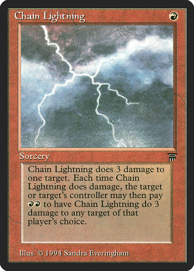 Chain Lightning [Legends] | Chromatic Games