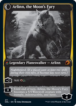 Arlinn, the Pack's Hope // Arlinn, the Moon's Fury [Innistrad: Double Feature] | Chromatic Games