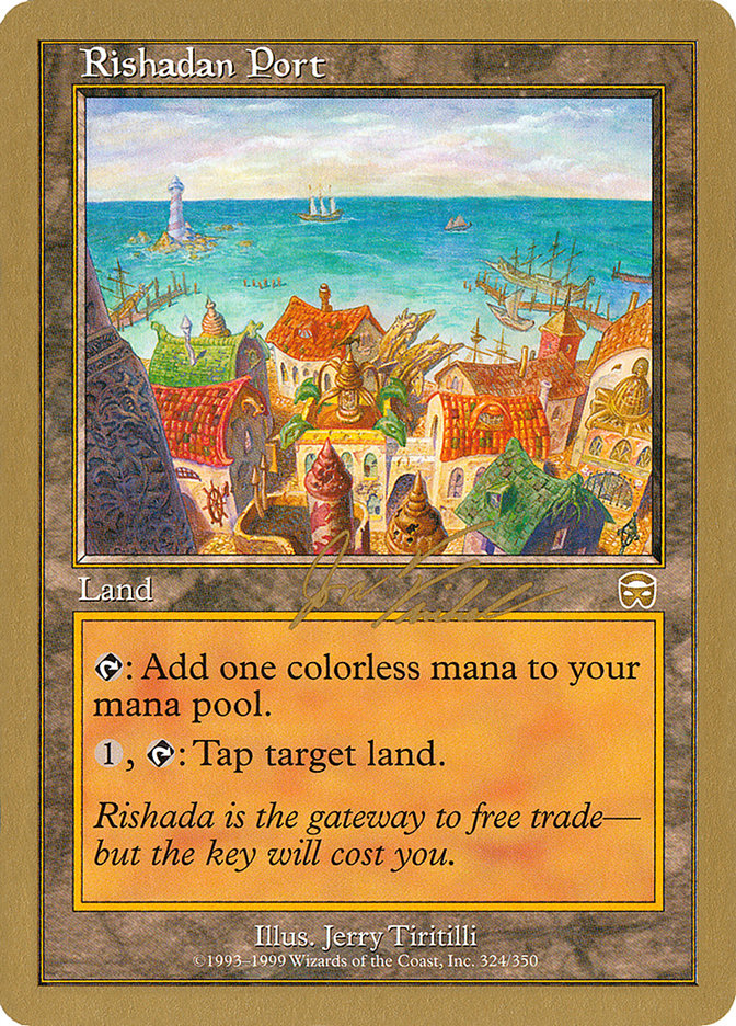 Rishadan Port (Jon Finkel) [World Championship Decks 2000] | Chromatic Games