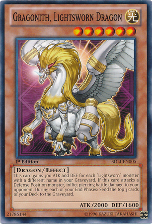 Gragonith, Lightsworn Dragon [SDLI-EN005] Common | Chromatic Games