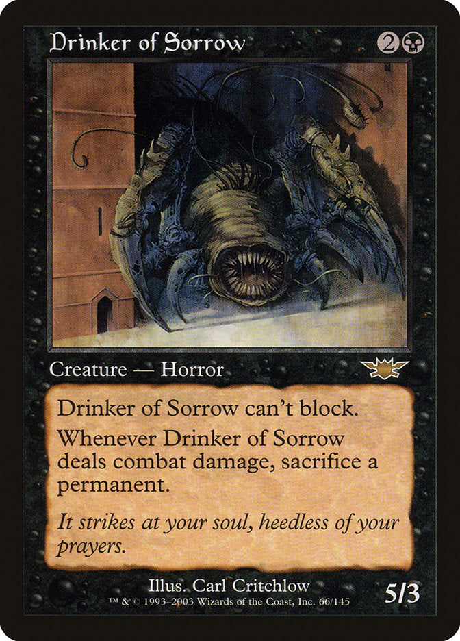 Drinker of Sorrow [Legions] | Chromatic Games