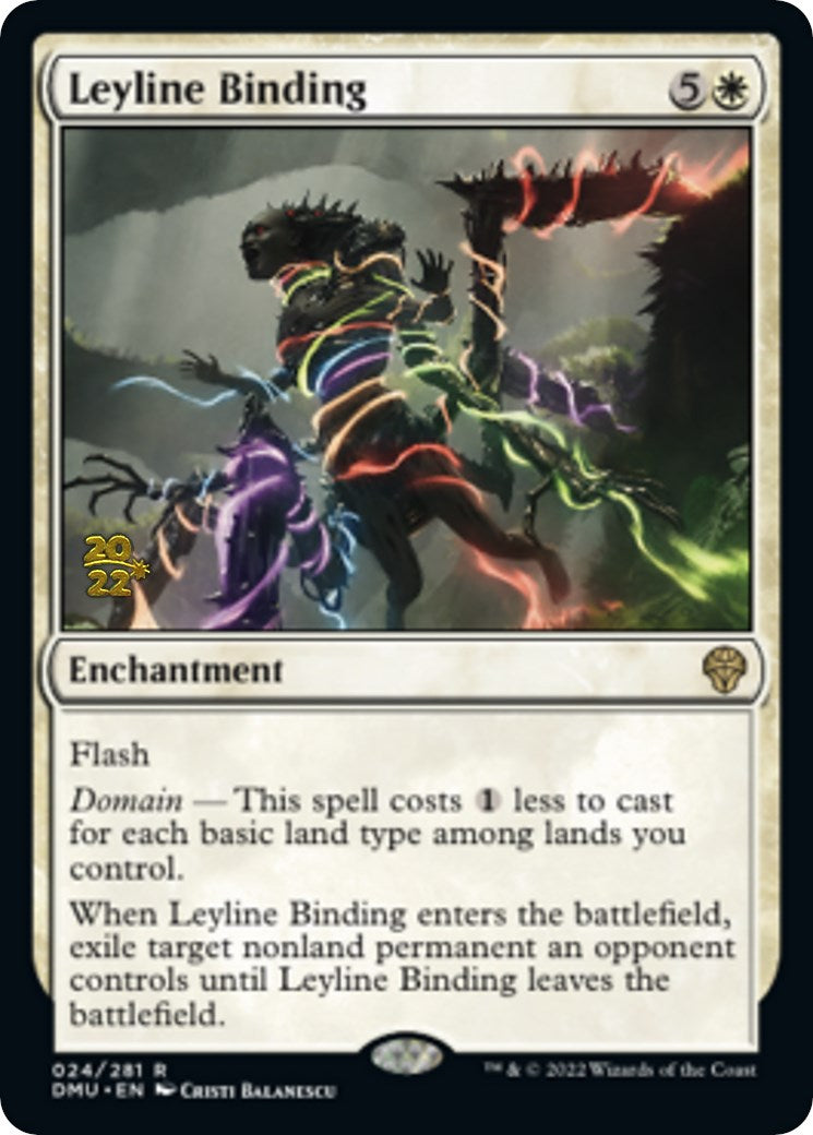 Leyline Binding [Dominaria United Prerelease Promos] | Chromatic Games