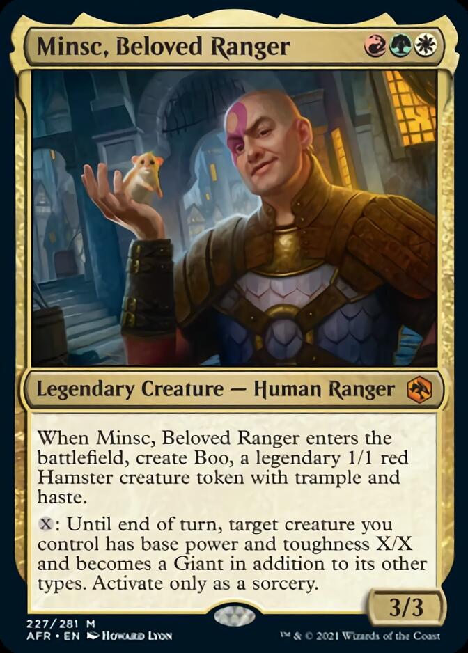 Minsc, Beloved Ranger [Dungeons & Dragons: Adventures in the Forgotten Realms] | Chromatic Games