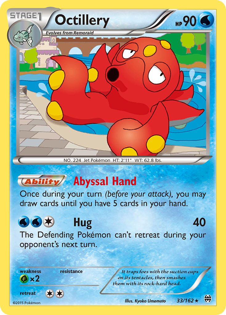 Octillery (XY Breakthrough) [Theme Deck Exclusives] | Chromatic Games