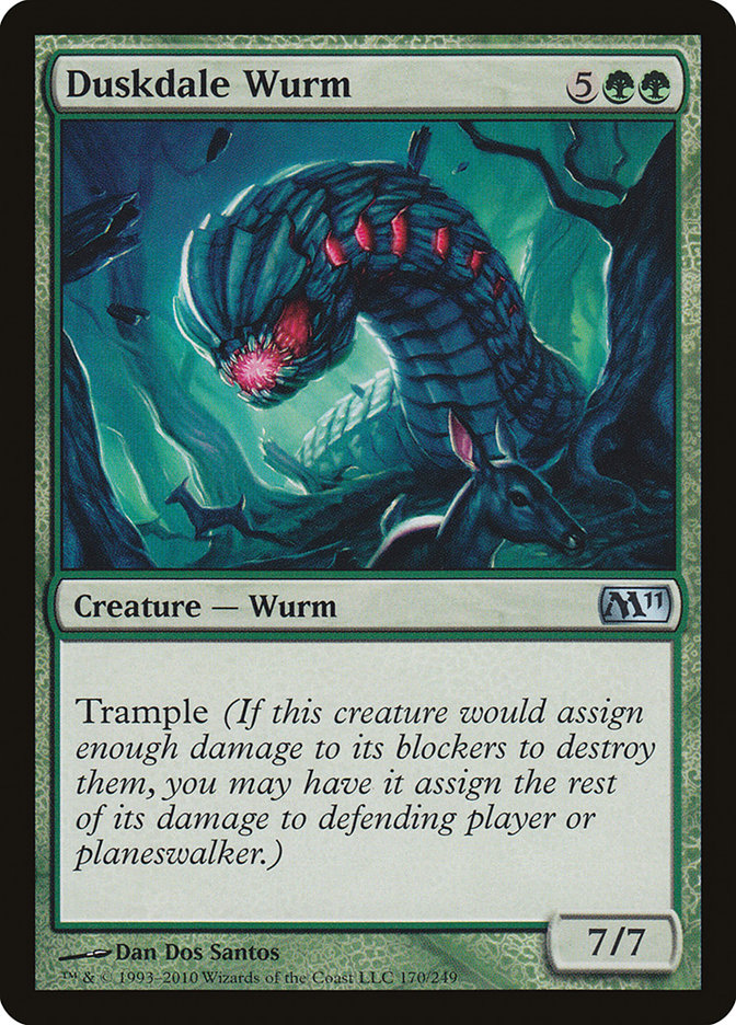 Duskdale Wurm [Magic 2011] | Chromatic Games