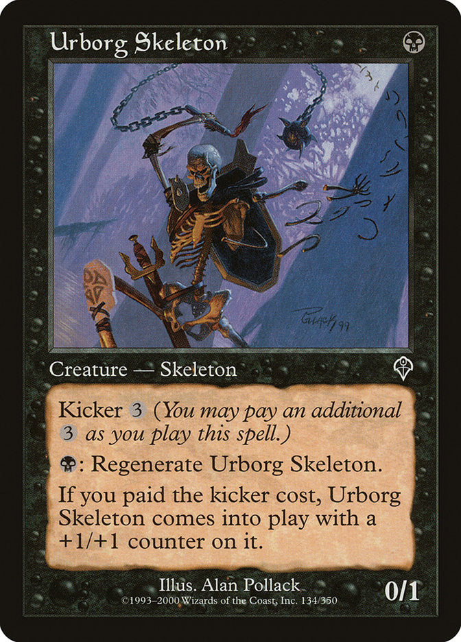 Urborg Skeleton [Invasion] | Chromatic Games