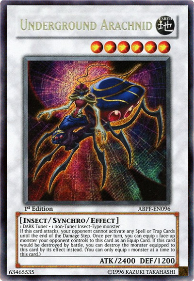 Underground Arachnid [ABPF-EN096] Secret Rare | Chromatic Games