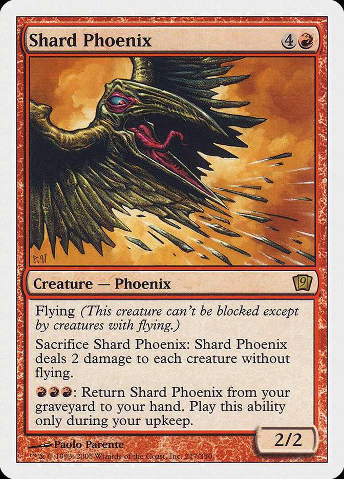 Shard Phoenix [Ninth Edition] | Chromatic Games