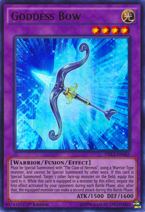 Goddess Bow [DRL3-EN065] Ultra Rare | Chromatic Games