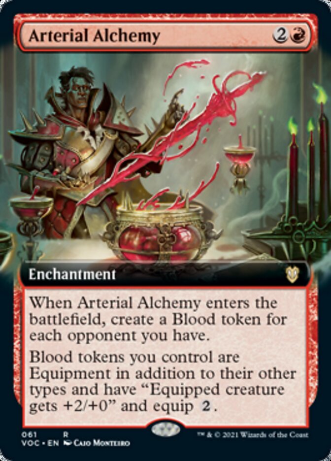 Arterial Alchemy (Extended Art) [Innistrad: Crimson Vow Commander] | Chromatic Games