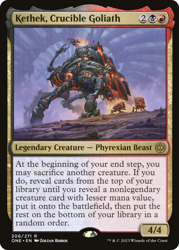 Kethek, Crucible Goliath [Phyrexia: All Will Be One] | Chromatic Games