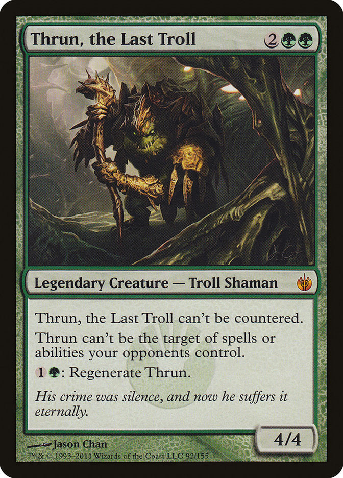 Thrun, the Last Troll [Mirrodin Besieged] | Chromatic Games