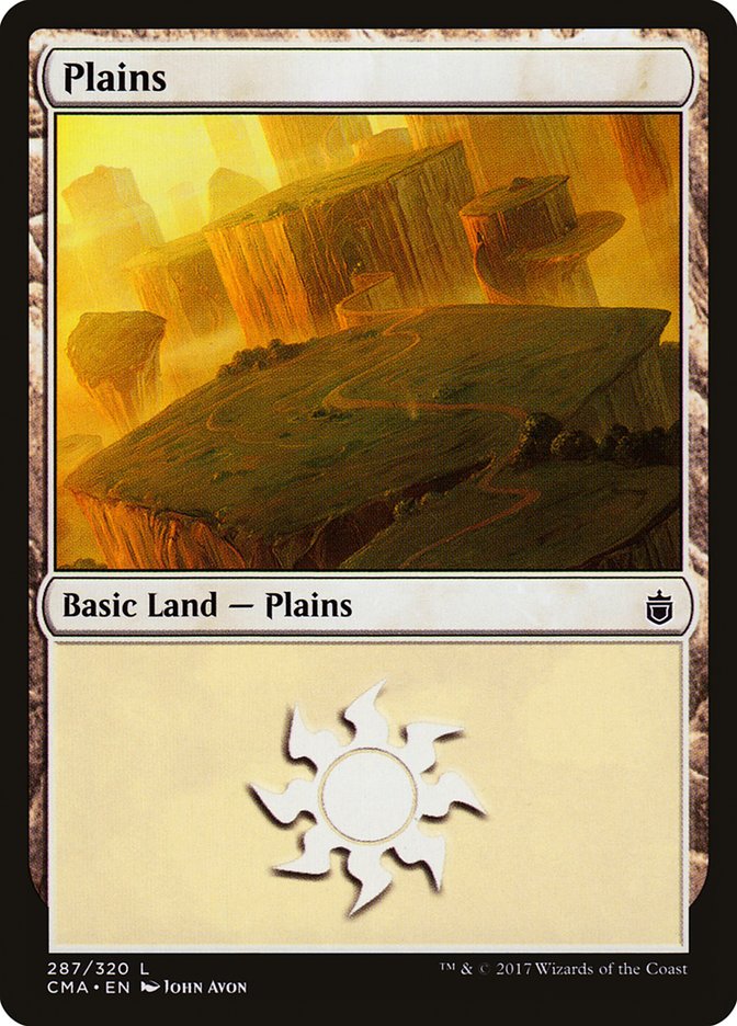 Plains (287) [Commander Anthology] | Chromatic Games