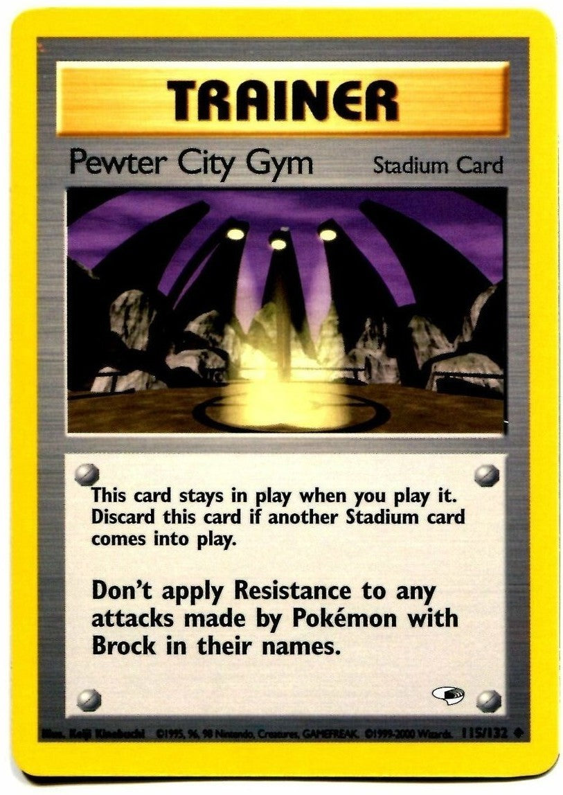 Pewter City Gym [Gym Heroes] | Chromatic Games