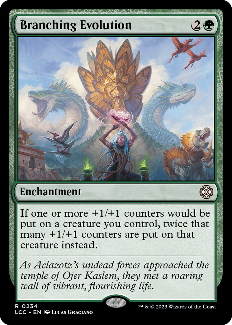 Branching Evolution [The Lost Caverns of Ixalan Commander] | Chromatic Games