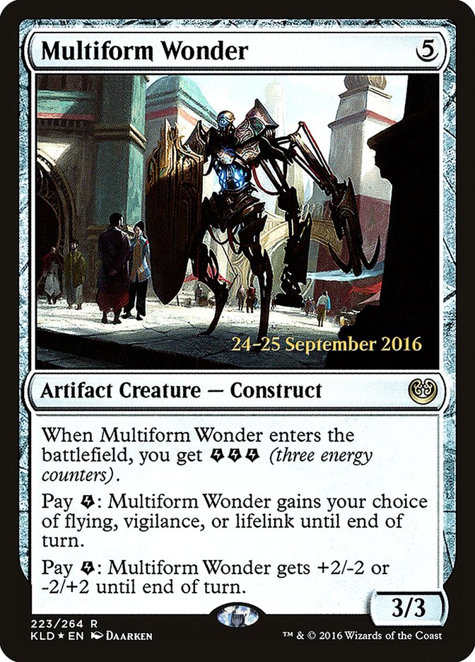 Multiform Wonder [Kaladesh Prerelease Promos] | Chromatic Games