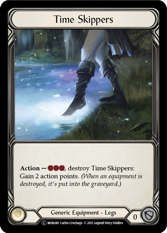 Time Skippers [U-MON240-RF] (Monarch Unlimited)  Unlimited Rainbow Foil | Chromatic Games