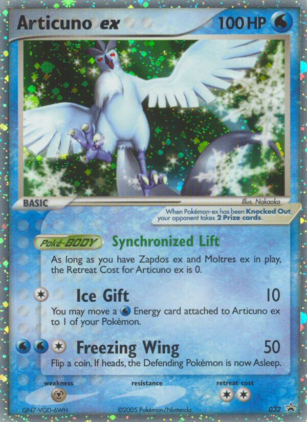 Articuno ex [Nintendo Black Star Promos] | Chromatic Games