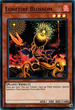 Lonefire Blossom [AC18-EN017] Super Rare | Chromatic Games