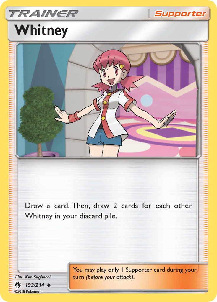 Whitney (193/214) [Sun & Moon: Lost Thunder] | Chromatic Games