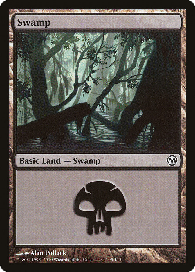 Swamp (105) [Duels of the Planeswalkers] | Chromatic Games