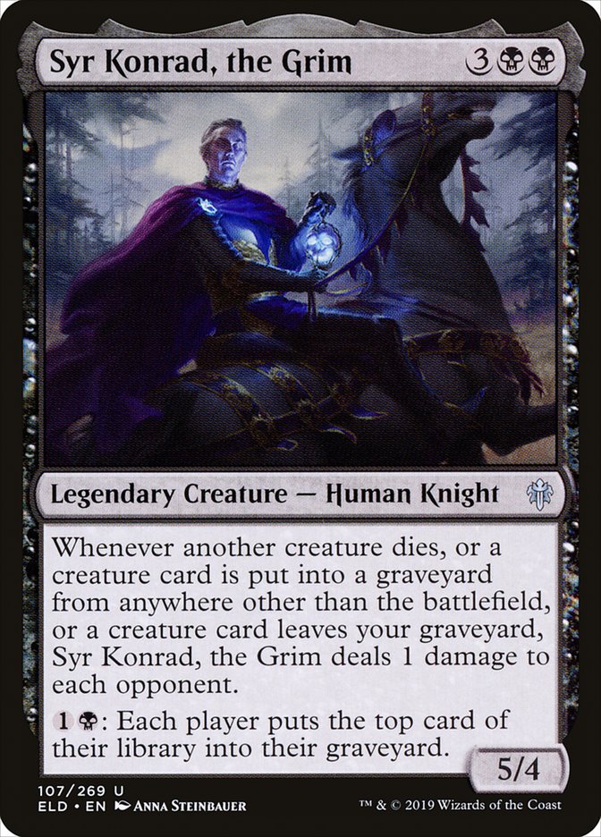 Syr Konrad, the Grim [Throne of Eldraine] | Chromatic Games