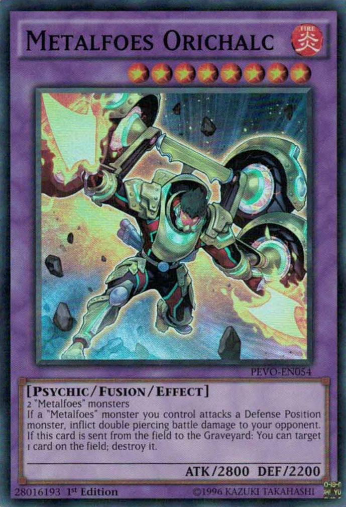 Metalfoes Orichalc [PEVO-EN054] Super Rare | Chromatic Games