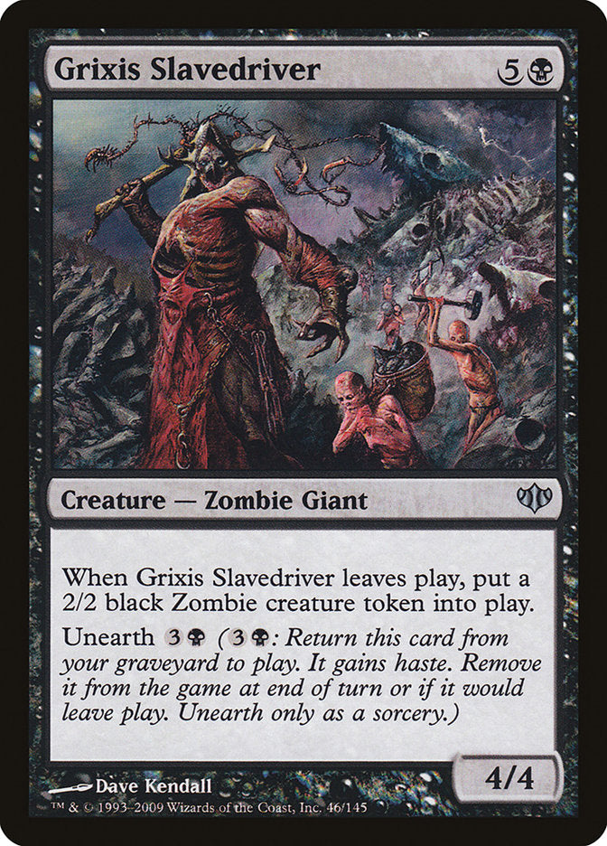 Grixis Slavedriver [Conflux] | Chromatic Games