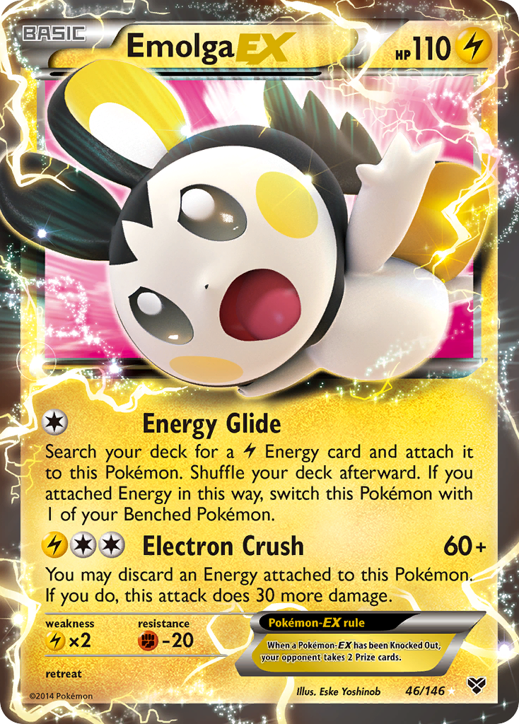 Emolga EX [XY] | Chromatic Games