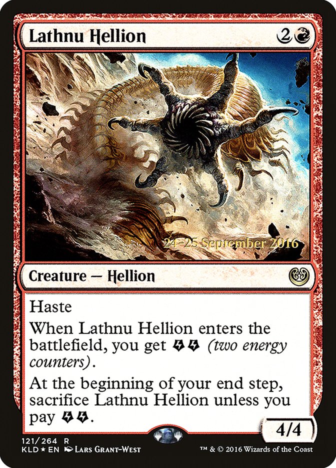 Lathnu Hellion [Kaladesh Prerelease Promos] | Chromatic Games