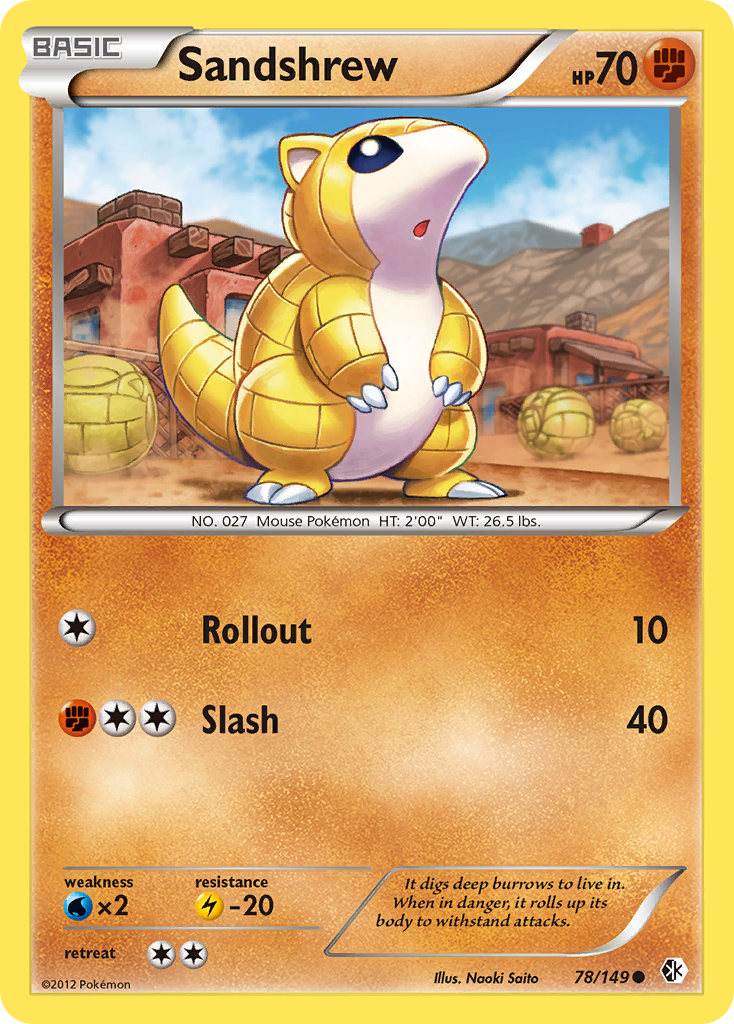 Sandshrew [Boundaries Crossed] | Chromatic Games