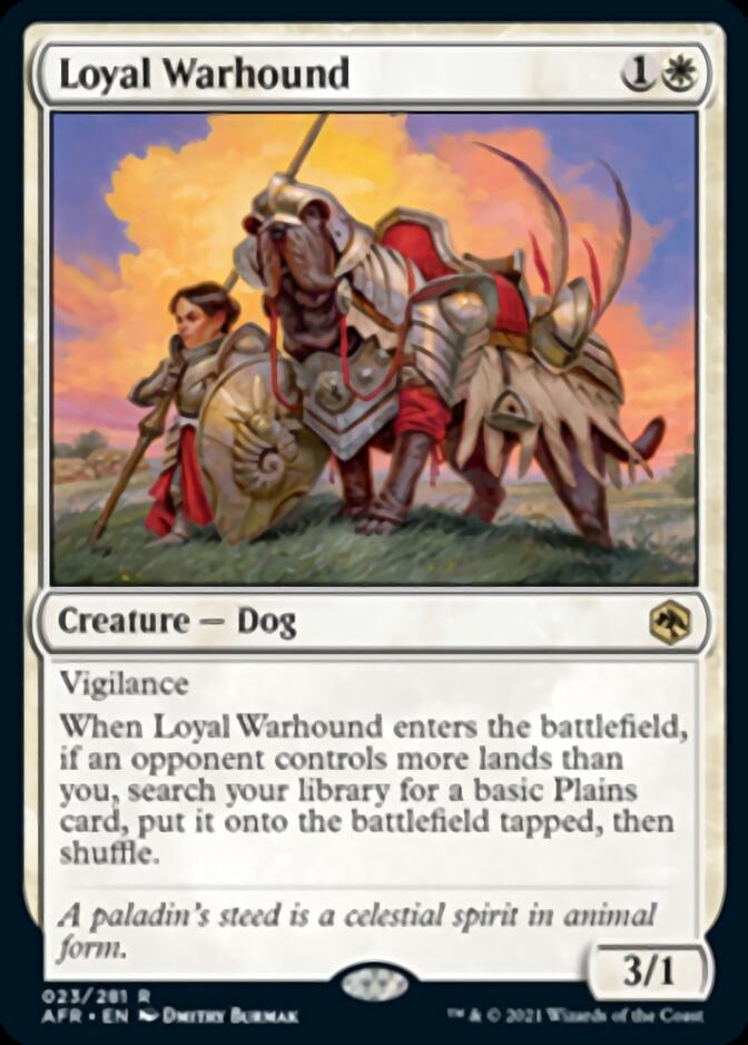 Loyal Warhound [Dungeons & Dragons: Adventures in the Forgotten Realms] | Chromatic Games