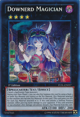 Downerd Magician [LVAL-EN057] Secret Rare | Chromatic Games