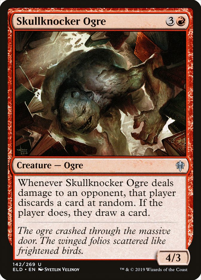 Skullknocker Ogre [Throne of Eldraine] | Chromatic Games