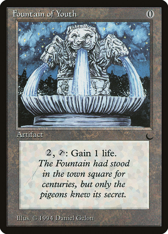 Fountain of Youth (Misprinted) [The Dark] | Chromatic Games