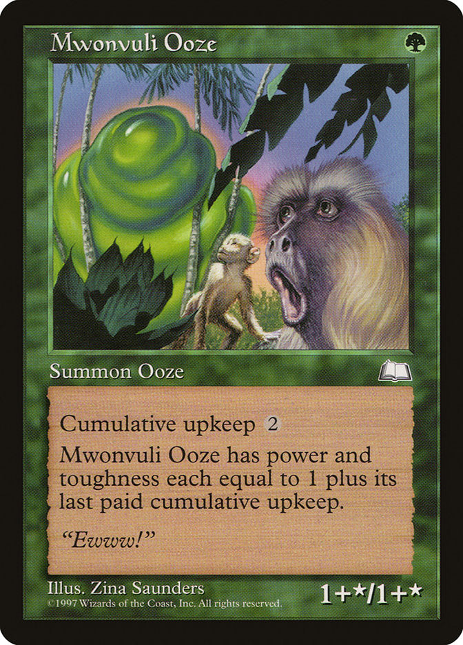 Mwonvuli Ooze [Weatherlight] | Chromatic Games