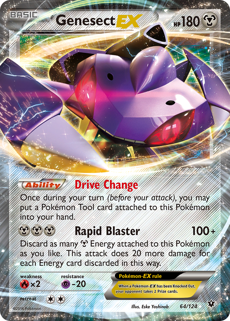 Genesect EX [Fates Collide] | Chromatic Games