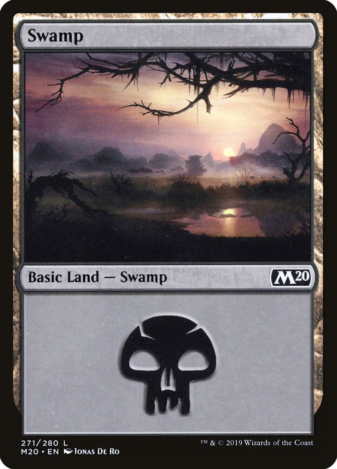 Swamp (271) [Core Set 2020] | Chromatic Games