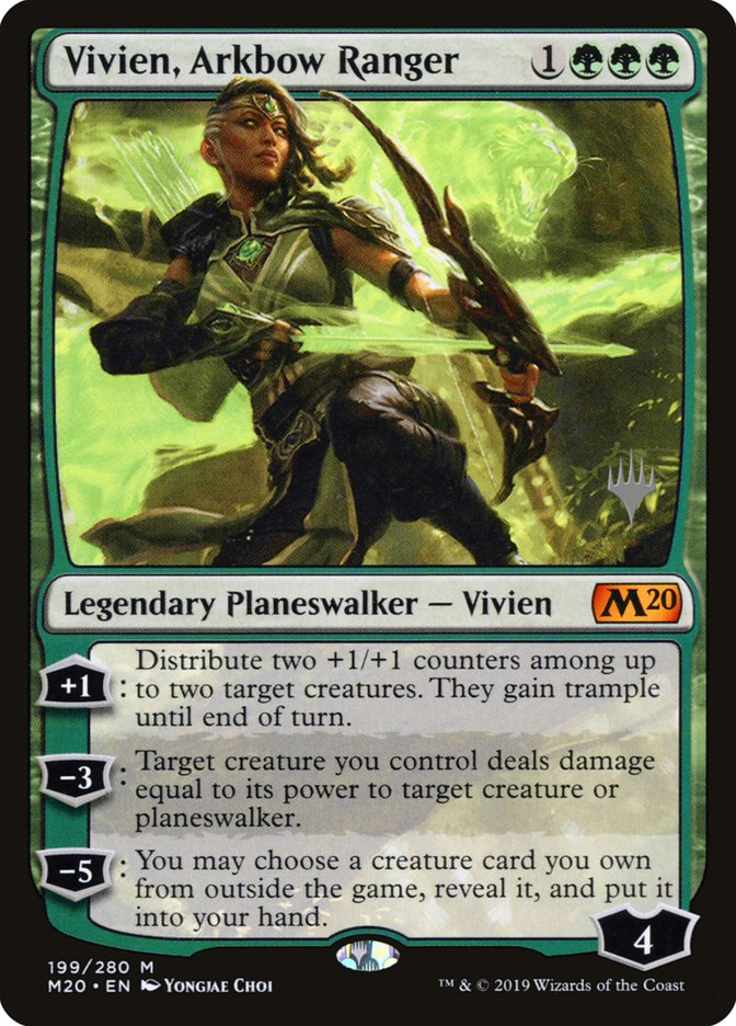 Vivien, Arkbow Ranger (Promo Pack) [Core Set 2020 Promos] | Chromatic Games